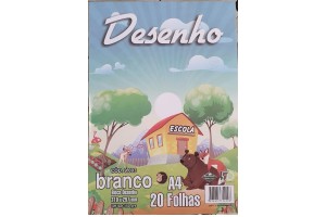 BLOCO PARA DESENHO FD A4 150G PCT 20FLS
