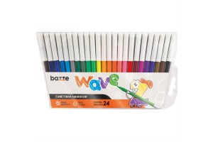 CANETINHA HIDROCOR BAZZE WAVE 24 CORES