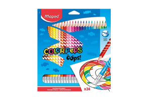 LAPIS DE COR COLOR PEPS APAGAVEL CAIXA C/ 24