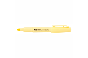 MARCA TEXTO MINI LUMINI AMARELO PASTEL CIS