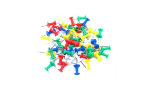 TACHINHA COLORIDA CLASSE C/ 50 PÇS