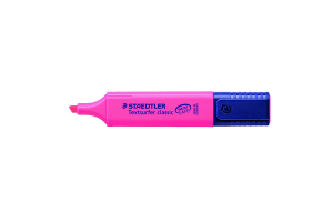 MARCADOR STAEDTLER TEXTSURFER CLASSIC PINK NEON