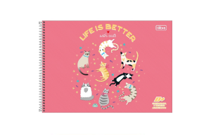 CADERNO CD CARTOGRAFIA MILIMETRADO TILIBRA 96 FLS D+