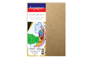 PAPEL KRAFT 180G 210X297MM 50 FLS